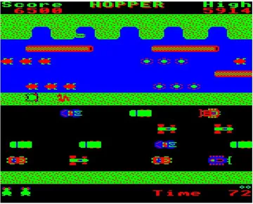 Hopper (1983)(Acornsoft) screen shot game playing